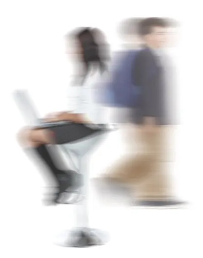 Blurred picture of a people