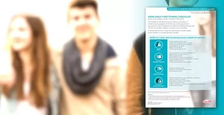 ADHD checklist - Impact on daily living instructions